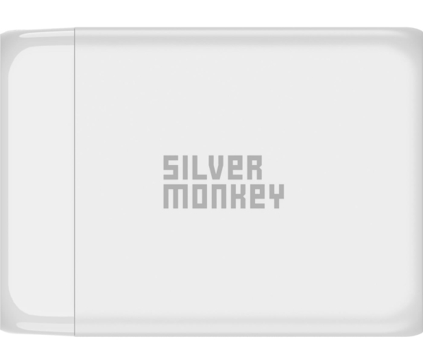 SILVER MONKEY Ładowarka GaN 200W USB-C PD + USB 3.0 QC W SMA156 - 1097691 - zdjęcie 3